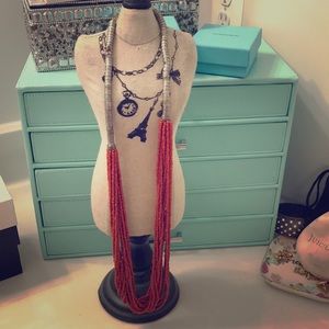 Beaded boutique necklace